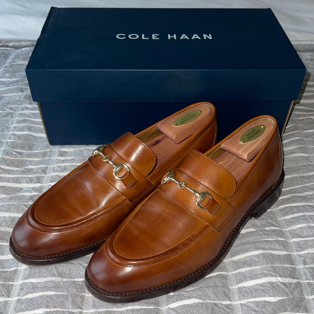 Excellent Condition Men’s Cole Haan American Classics Kneeland Bit Loafer Size 8